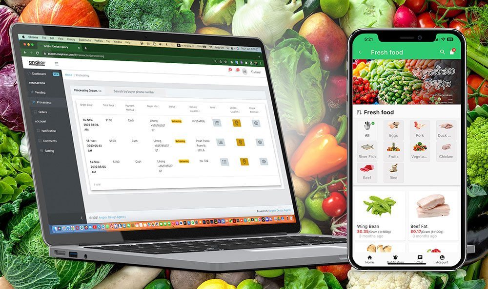 Mephsar Online E-Commerce Cambodia Mobile App